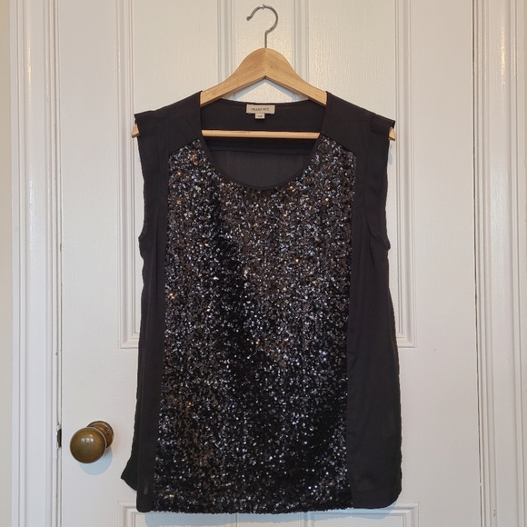 Smart Set Sequined Sleeveless Top - Picture 2 of 10